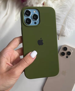 Silicon Case (OLIVE GREEN)